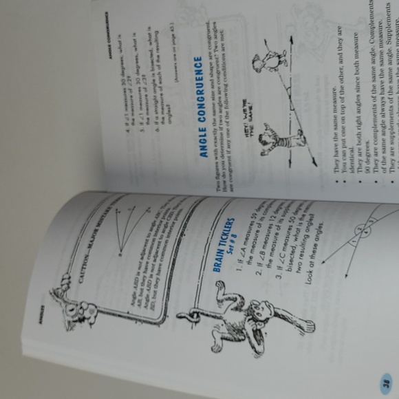 BARRON'S PAINLESS GEOMETRY, by Long NWT - Picture 9 of 14